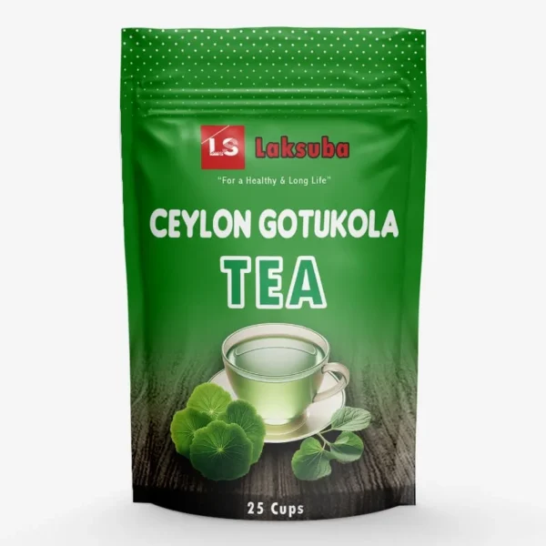 Enjoy the unique taste and potential health benefits of gotukola tea.