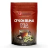 Belimal Bael Flower Tea — Front Pack Ceylon Belimal Bael Flower Tea package 25 tea bags caffeine-free digestive wellness tea from Sri Lanka